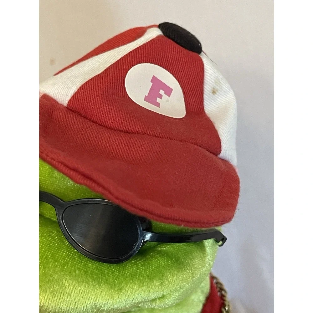 Gemmy Frogz Hip Hop Dancing Frog Jump Around Goatee Sings Dances Rare Works
